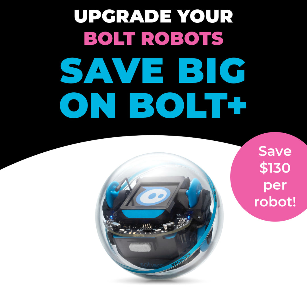 Upgrade Sphero BOLT Robots to BOLT+ Robots (Upgrade Package