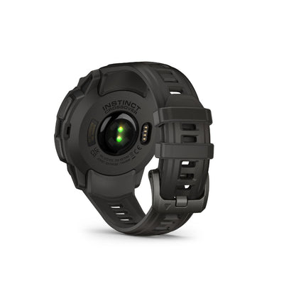 Garmin Instinct Crossover AMOLED Charcoal with Charcoal Silicone Band