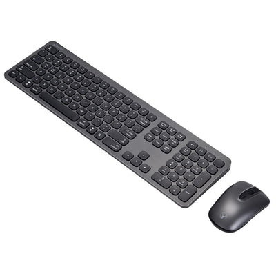 Bonelk KM-447 Slim Bluetooth Wireless Keyboard and Mouse Combo Space Grey