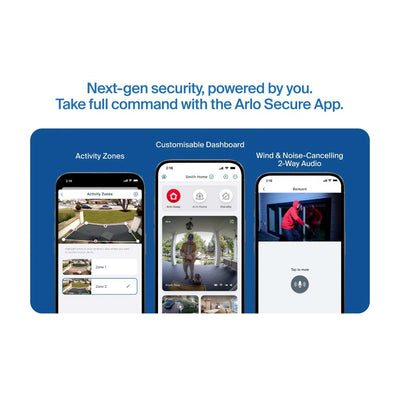 Arlo Ultra 3 4K Outdoor Security Camera - 2 Pack