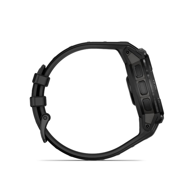 Garmin Instinct Crossover AMOLED -Tactical Edition (Black with Black Silicone Band)
