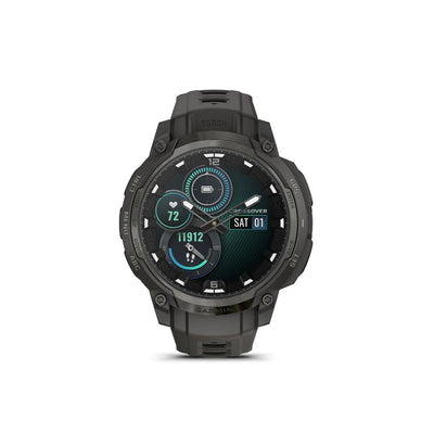 Garmin Instinct Crossover AMOLED Charcoal with Charcoal Silicone Band