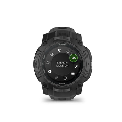 Garmin Instinct 3 50 mm AMOLED Tactical Edition (Black with black silicone band)