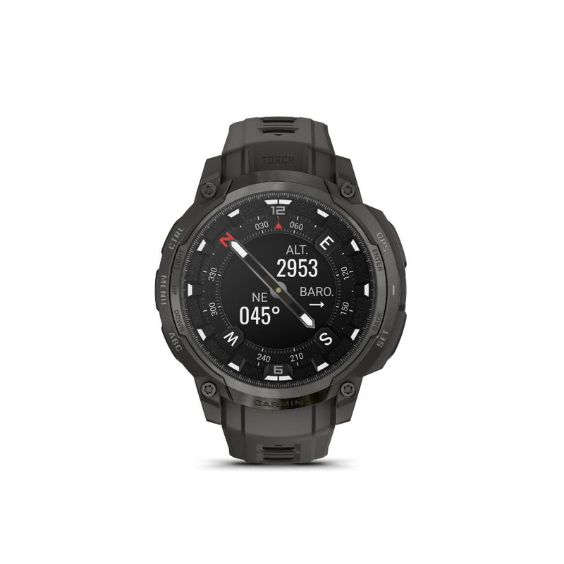 Garmin Instinct Crossover AMOLED Charcoal with Charcoal Silicone Band