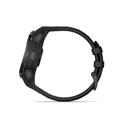 Garmin Instinct Crossover AMOLED -Tactical Edition (Black with Black Silicone Band)