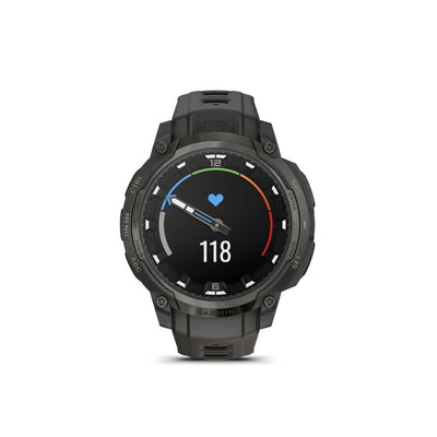 Garmin Instinct Crossover AMOLED Charcoal with Charcoal Silicone Band