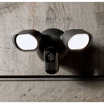 Arlo 2K Wired Floodlight Camera (Black)