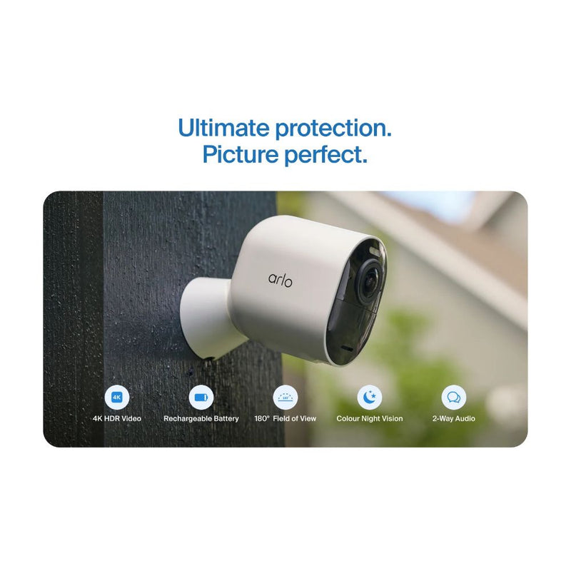 Arlo Ultra 3 4K Outdoor Security Camera - 4 Pack