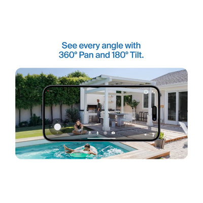 Arlo Essential 3 2K Outdoor Powered PTZ Camera - 1 Pack