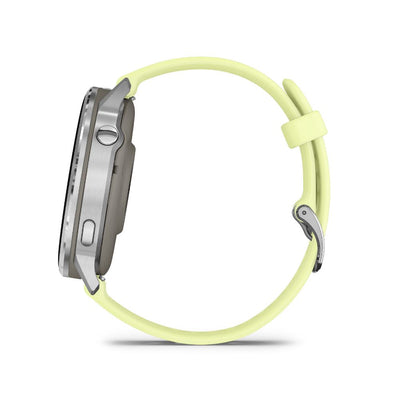Garmin Venu 4 - 45mm Silver with Citron Band