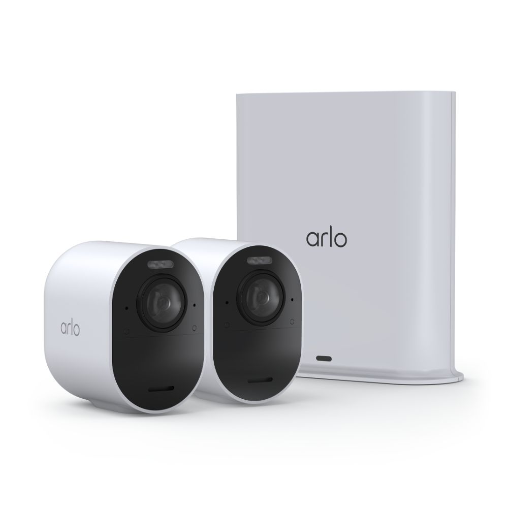 Pack De 2 Caméras Arlo Ultra 2 4K – Système De Surveillance Extérieur/intérieur, NEUF