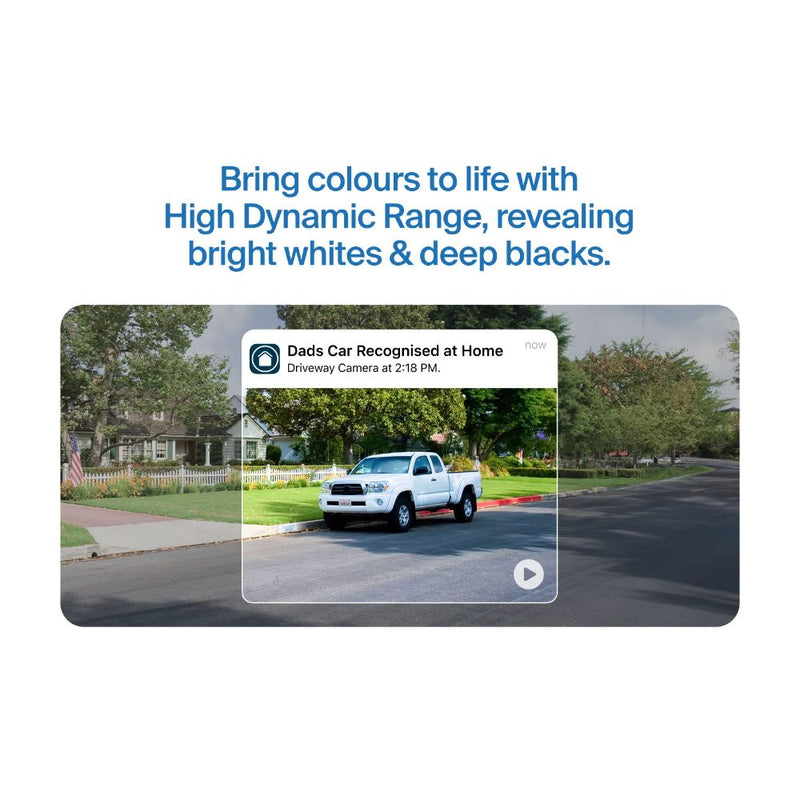 Arlo Pro 6 2K Outdoor Security Camera - 1 Pack