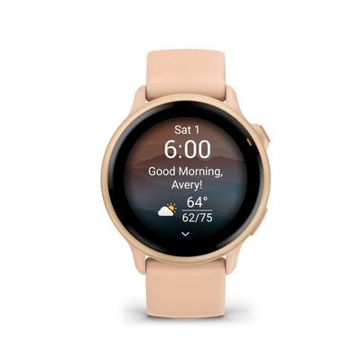 Garmin Vivoactive 6 (Metallic Jasper Green with Jasper Green Silicone Band) copy
