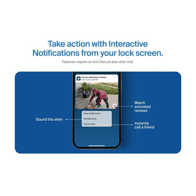 Arlo Essential 3 2K Outdoor Security Camera - 2 Pack