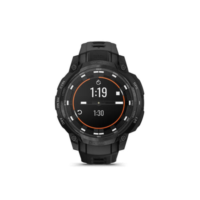Garmin Instinct Crossover AMOLED -Tactical Edition (Black with Black Silicone Band)