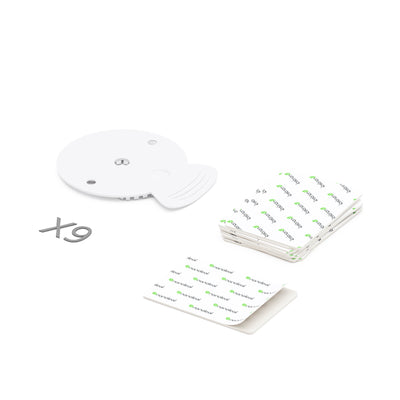Nanoleaf Shapes Mounting Plate + Tape (9 Pack)