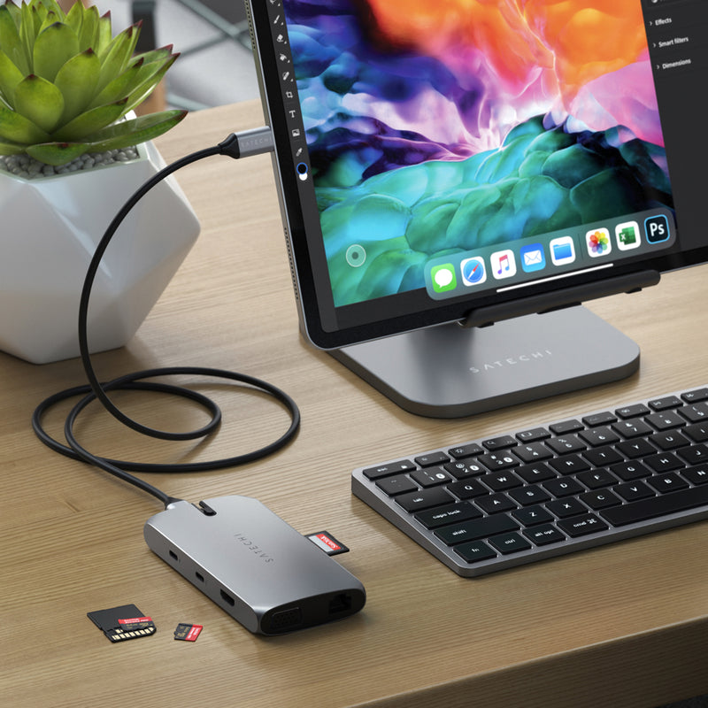 Satechi USB-C On-the-Go Multiport Adapter (Space Grey)