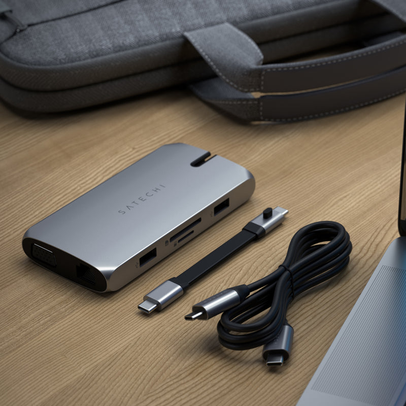 Satechi USB-C On-the-Go Multiport Adapter (Space Grey)