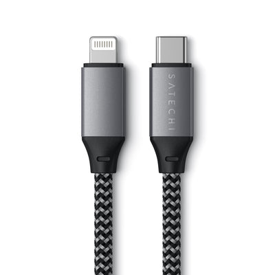 Satechi USB-C to Lightning Short Cable 25cm (Space Grey)