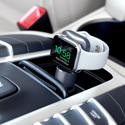 Satechi USB-C Magnetic Charging Dock for Apple Watch - Space Grey