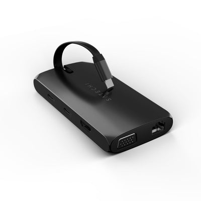 Satechi USB-C On-the-Go Multiport Adapter (Black)