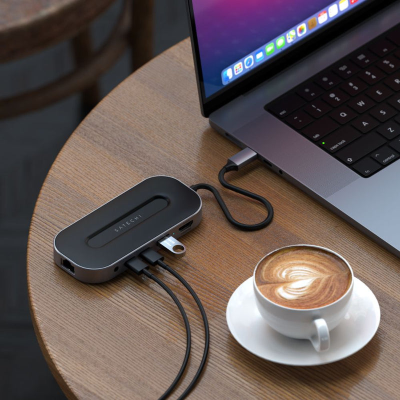 Satechi USB4 Multiport Adapter with 2.5G Ethernet (Space Grey)