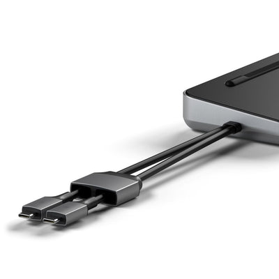 Satechi USB-C Dual Dock Stand (Space Grey)