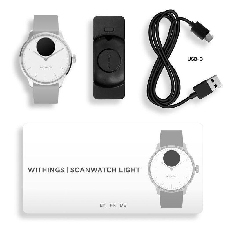 Withings Scanwatch Light 37 mm White