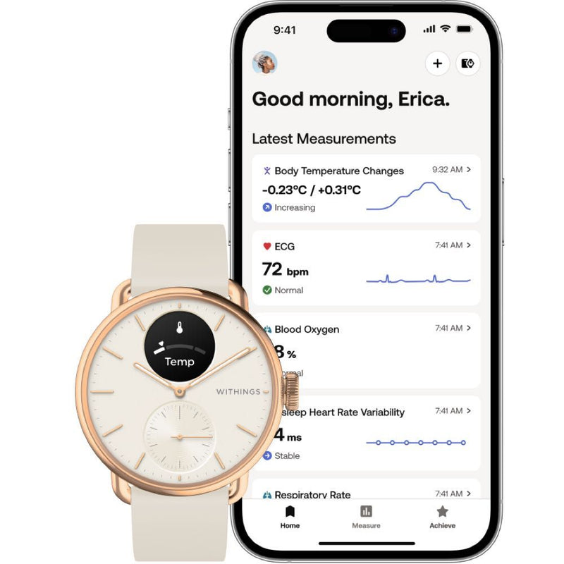 Withings Scanwatch 2 38 mm Rose Gold