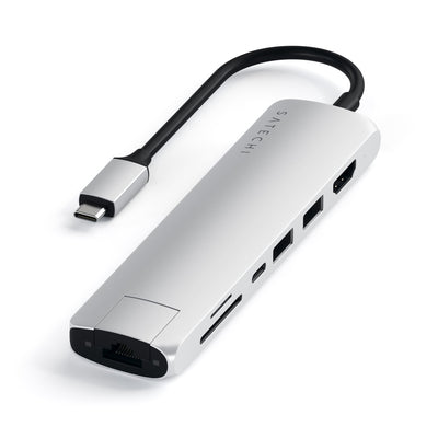 Satechi USB-C Slim Multiport with Ethernet Adapter (V3)