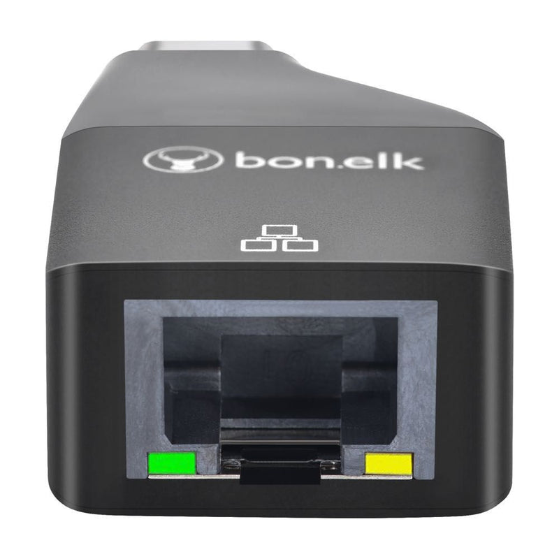 Bonelk USB-C to Gigabit Adapter - (Black)