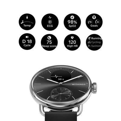 Withings Scanwatch 2 38 mm Black