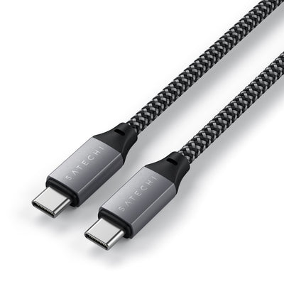 Satechi USB-C to USB-C Short Cable 25cm (Space Grey)